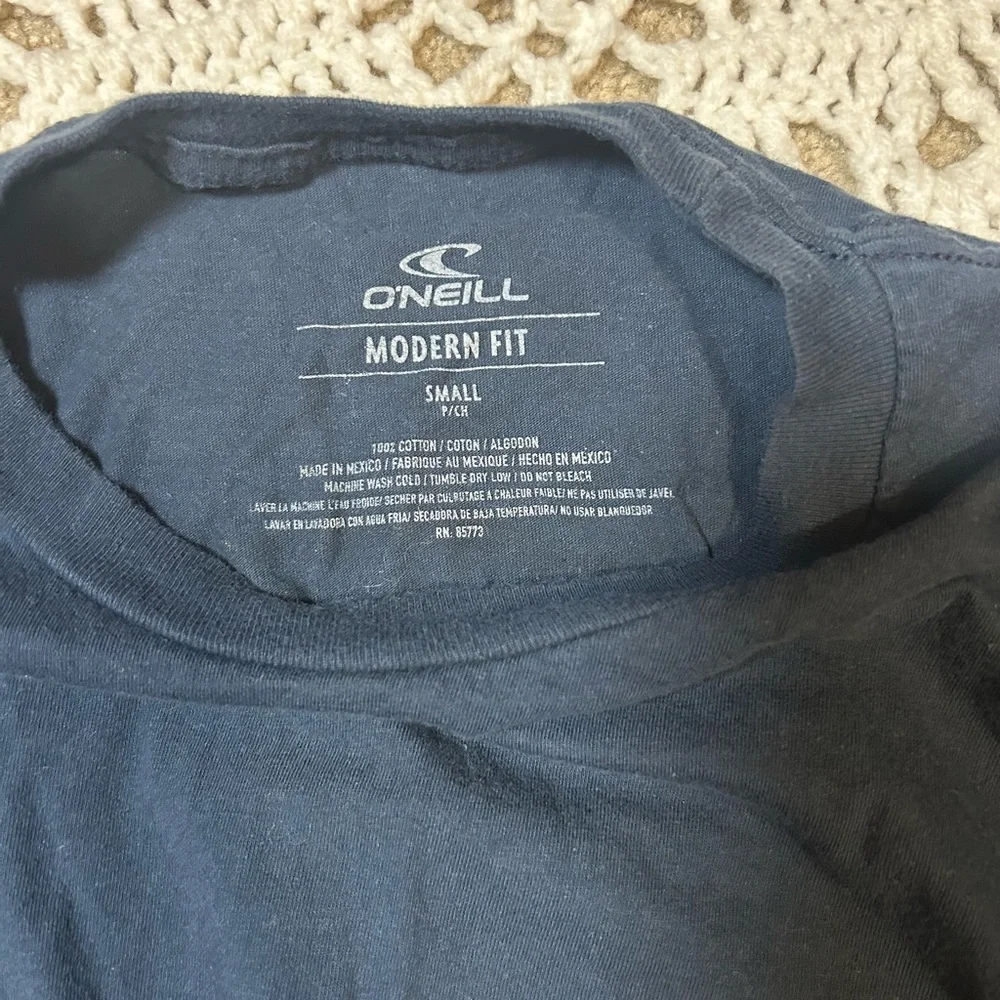 O'NEILL WETSUIT CALIFORNIA BEACH SURF SURFBOARD SURFING TEE T SHIRT Mens Small - Picture 8 of 8